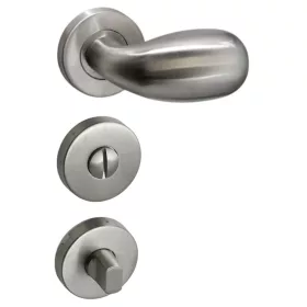 Rozetă rotundă Malaga WC din oțel inoxidabil