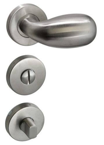 Rozetă rotundă Malaga WC din oțel inoxidabil