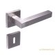 Colombo Square rosette Stainless steel WC