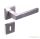 Matrix Square rosette Stainless steel WC