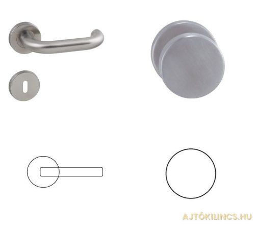 U-form Stainless steel BB Button/Handle