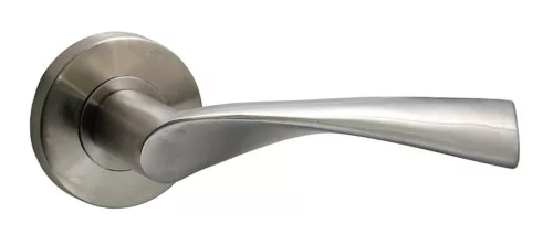 Rozetă rotundă Gréta Oțel inoxidabil Numai mâner pe rozeta superioară