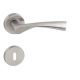 Gréta Round rosette Stainless steel Only handle on top rosette