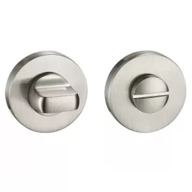 Untere Rosette Edelstahl Inox WCndeckel Runde