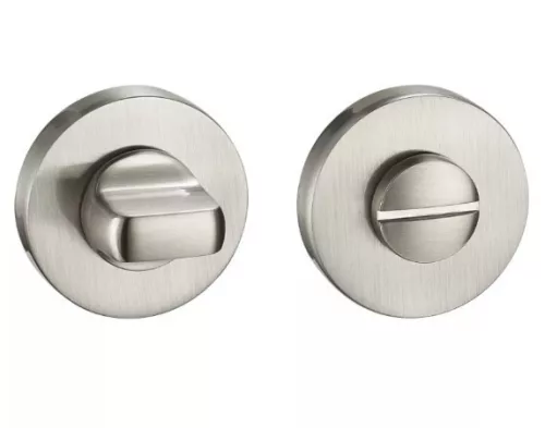 Untere Rosette Edelstahl Inox WCndeckel Runde