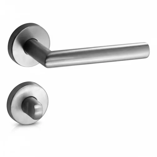 Tímea Rozetă rotundă WC din oțel inoxidabil