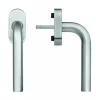 Semi mâner pentru fereastră mare din inox inoxidabil LISA cu mecanism de poziţionare