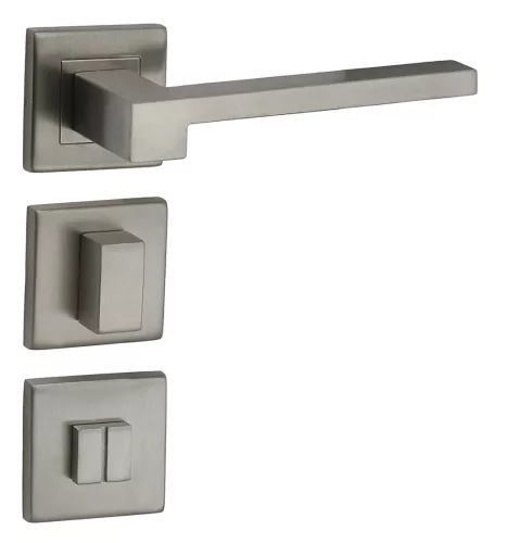 Safir Rozetă pătrată WC inoxidabil