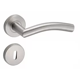 Alex Din Fix Csapos Körrozettás Rozsdamentes Inox BB