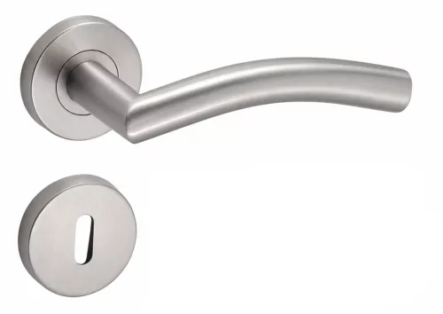 Alex Din Fix Csapos Körrozettás Rozsdamentes Inox BB