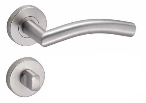 Alex Din Fix Csapos Körrozettás WC Rozsdamentes Inox WC