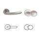 Gina Din Fixed Pin Rundened Edelstahl Inox BB Asymmetric Taste/Knopf