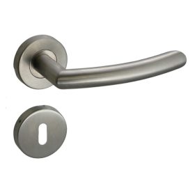   Zestaw okrągłych kołków stałych Gina Din ze stali nierdzewnej Inox BB