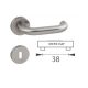 U-Form Stainless steel BB Asymmetrical Button/Handle