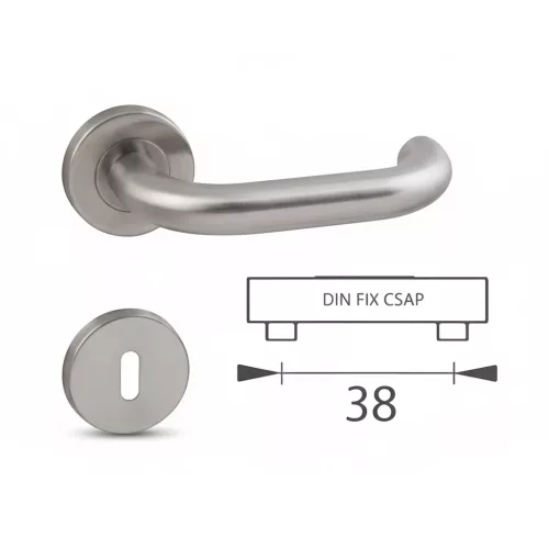 Ubul U förmiger Din Feststift Abgerundetr Edelstahl Inox PZ Kugelknopf/Knopf