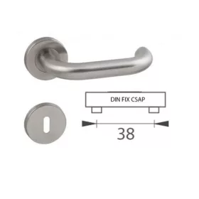   Ubul U förmiger Din Feststift Abgerundetr asymmetrischer Edelstahl Inox PZ Knopf/Knopf