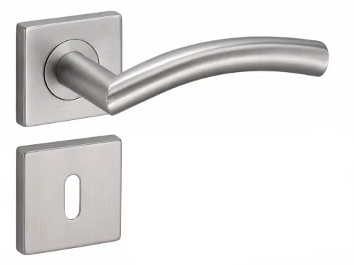 Alex Din Fix Csapos Négyzetrozettás Rozsdamentes Inox BB
