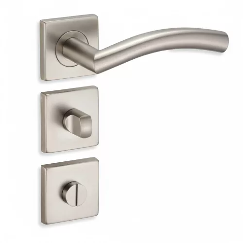 Alex Rozetă pătrată WC din oțel inoxidabil