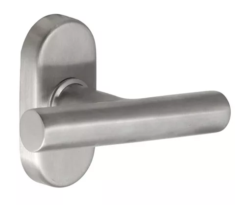 Tímea Inox în formă de T cu mecanică de poziționare Mâner pentru balcon/fereastră cu mecanică