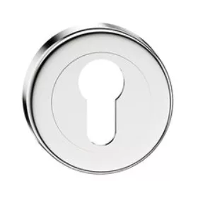   Runde Rosette (Cecil Giulia) Edelstahl Inox PZ Untere Obere Schlossabdeckung