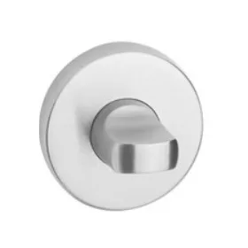 Runde Rosette Edelstahl WC Abdeckung unten/oben