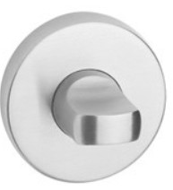 Lower lock cover Stainless steel rosette for WC lock