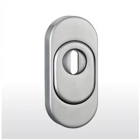 Sicherheits Ovalrosette PZ Schlossabdeckung unten oben