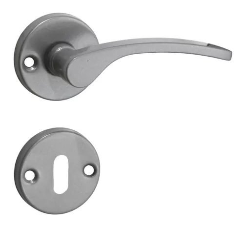 Lana Körrozettás Ezüst Szürke Kilincs BB