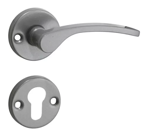 Lana Körrozettás Ezüst Szürke Kilincs PZ