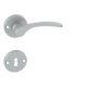 Lana Silver Gray Rosette Door Handle PZ