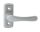 Larina Square "L" Shaped Gray Window Handle