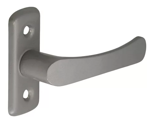 Larina Szögletes "L" Alakú Szürke Ablakkilincs