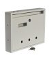 Staircase Mailbox (Monaco) 310mm X 230mm X 60mm downward opening Gray