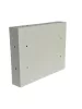 Lépcsőházi Postaláda (Monaco) 310mm X 230mm X 60mm  lefele nyíló Szürke