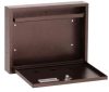 Staircase Mailbox (Monaco) 310mm X 230mm X 60mm  downward opening Bronze