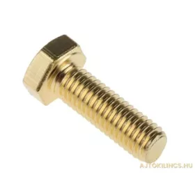 Șurub M4*33mm cu cap hexagonal din alamă