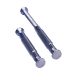 This SECURITY screw set prevents the external disassembly of the long backplate models  of the door handles in inox color