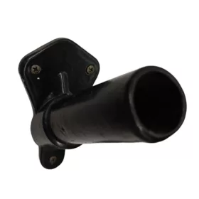 Suport steag din aluminiu vopsit negru