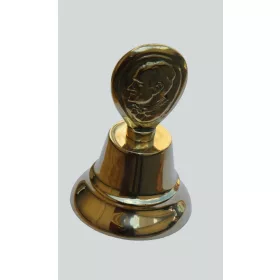 Brass Bell Ii. Portrait of Pope John Paul II