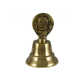 Brass Bell Hungarian Coat of Arms