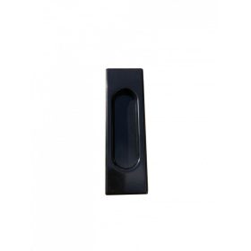 Carcasa usii glisante Pătrată Negru