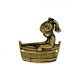 Pictogram Tub Girl Copper