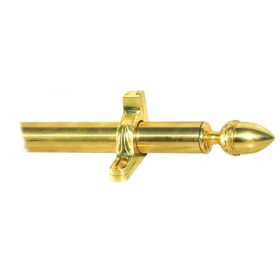   Carpet spreader base for through 16 mm bar Only on order Openable design Lacquered copper