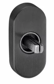 Balcony door Italian Oval..Black..Blanket 30X65X12 F/16