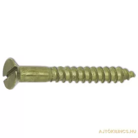 Șurub șurub din cupru pentru lemn cu cap lustruit 4x50