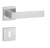 APRILE ALISSO Square Rosette Q SUPER SLIM 5MM DSC - Satin Chrome BB