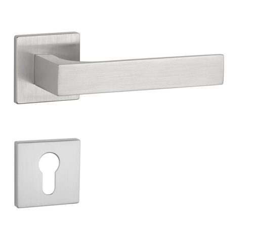 APRILE ALISSO Quadrat Q SUPER SLIM 5MM DSC Satin Chrome PZ