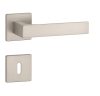 APRILE ALISSO Square Rosette Q SUPER SLIM 5MM SNM - Satin Nickel BB