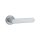 APRILE ALORA Round Rosette R SLIM 7MM SC - Satin Chrome (ONLY THE HANDLE ON THE UPPER ROSETTE)