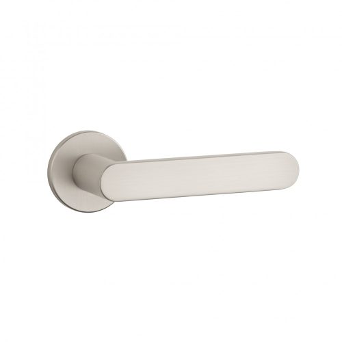 APRILE ALORA Round Rosette R SLIM 7MM SNM - Satin Nickel (ONLY THE HANDLE ON THE UPPER ROSETTE)